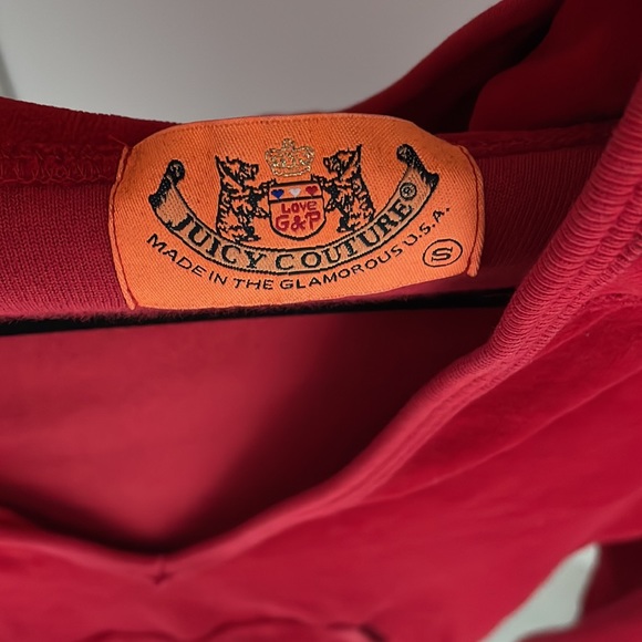 Juicy Couture velvet hoodie - Picture 2 of 6